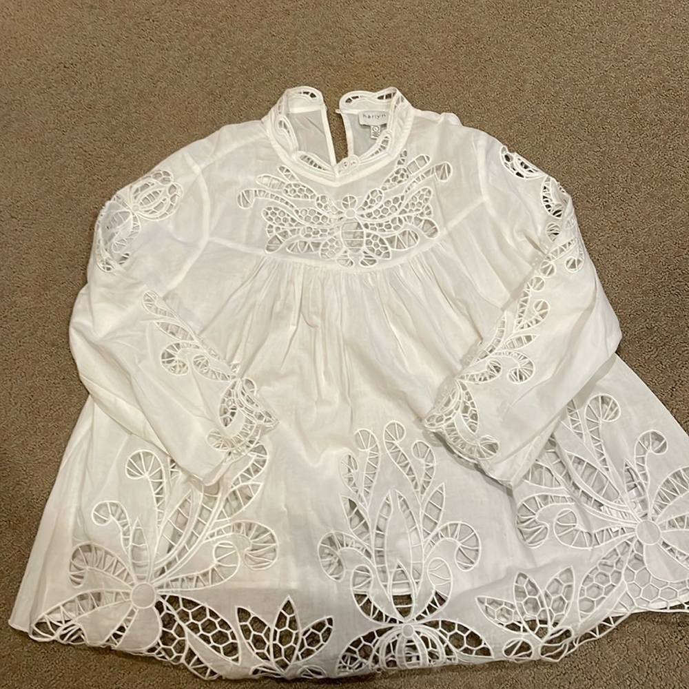 Cotton Blouse with lace work
